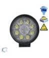 GloboStar® 29999 PRO Series Προβολέας Εργασίας - Working Light για Αυτοκίνητα & Φορτηγά Στρογγυλός 24W 10-30V 3360lm 30° Αδιάβροχος IP65 Ψυχρό Λευκό 6000k